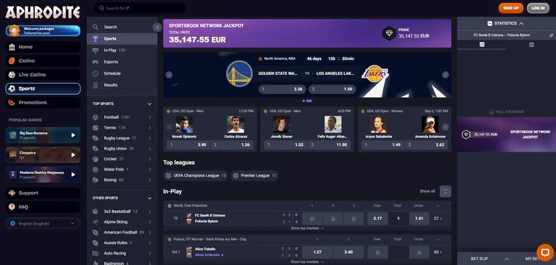 Découvrez les Jeux de Casino en Ligne à Aphrodite Casino en France